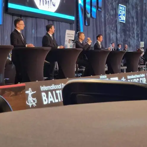 Wojtek Potaszkin on adjudicator panel